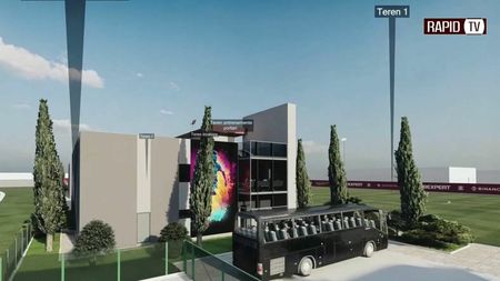 Primele imagini cu baza în care Dan Şucu a investit 6.000.000 de euro sunt spectaculoase. Terenuri de pregătire, hotel şi facilități de 5 stele la Centrul de Antrenament Rapid - Mobexpert