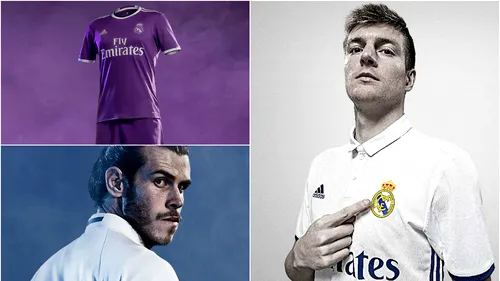 SUPER FOTO | Real Madrid și-a prezentat oficial echipamentul pentru noul sezon. Cum se vor îmbrăca Ronaldo și Compania