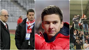 Anghelache a discutat cu liderii galeriei pentru ca ultrașii să-l lase în pace pe Rotariu. Președintele a mers la Săftica, unde a "anchetat" conflictul dintre jucător și antrenor