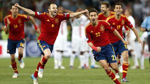 "Furia Roja" merge în FINALĂ‚!** Portugalia - Spania 0-0, d.p: 2-4! Moutinho, Alves și Xabi Alonso au ratat! Ramos, gol din scăriță! Ronaldo n-a bătut