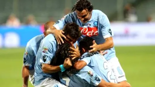 VIDEO** Fiorentina nu l-a putut opri pe Cavani! Vezi supergolul lui Napoli