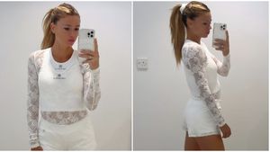 Camila Giorgi, cel mai îndrăzneț echipament de la Wimbledon: „A omorât moda!" GALERIE FOTO