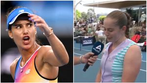 Jelena Ostapenko, ironie incredibilă după ce a învins-o pentru a patra oară pe Sorana Cîrstea, la Adelaide: „Am dormit în primul set!" VIDEO