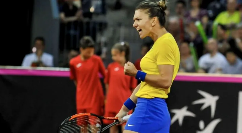 Simona Halep și prima reacție după victoria importantă cu Karolina Pliskova: 