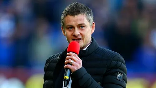 Englezii fac spectacol din orice! Solskjaer, discurs la microfon înaintea primului meci la Cardiff