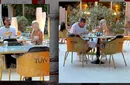 Noul lider al Rapidului e băiat de casă. Denis Ciobotariu, filmat alături de frumoasă lui iubită, la restaurant. EXCLUSIV