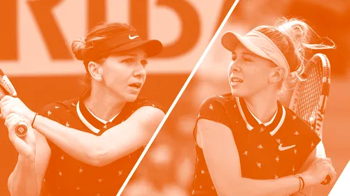 Simona Halep - Amanda Anisimova | Față în față, jocul celor două adversare ținute la vestiare de ploaia de la Paris: opt detalii interesante despre cum a arătat jocul lor la Roland Garros 2019