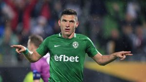 Claudiu Keșeru a marcat pentru Ludogorets și a fost eroul bulgarilor. Formația românului este lider în campionat