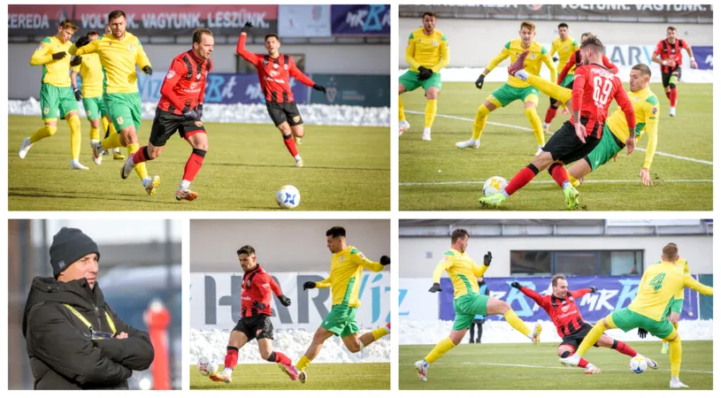 FK Miercurea Ciuc s-a chinuit pentru o victorie cu CS Mioveni, Robert Ilyeș s-a declarat surprins de argeșeni: ”Jos pălăria în fața lor.” Trei jucători ai harghitenilor, recompensați înainte de debutul meciului