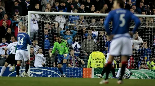 Daniel Tudor explică cum a apărat penalty-ul** din minutul 38 al meciului cu Glasgow Rangers!