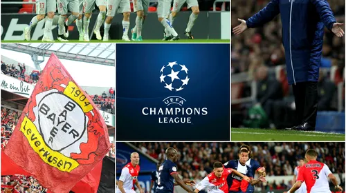 Liga Campionilor | O seară plină de surprize în Europa: Arsenal – AS Monaco 1-3, Bayer Leverkusen – Atletico Madrid 1-0
