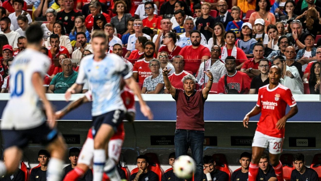 Mircea Lucescu, eliminat din Liga Campionilor! Benfica a dat de pământ cu Dinamo Kiev. Steaua Roșie Belgrad, îngropată cu un autogol de eroul victoriei memorabile cu Liverpool | VIDEO