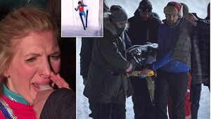 VIDEO Accidentare cumplită suferită de o campioană olimpică la înot într-un show TV! Momentul în care brațul i-a "sărit" din umăr