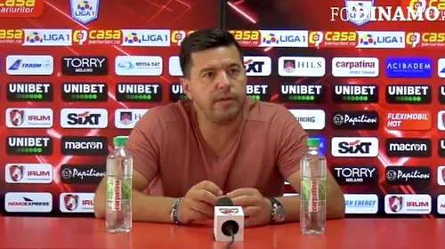 Cosmin Contra, încrezător înaintea meciului cu Gaz Metan: „Adversarii se mobilizează mai tare când joacă cu Dinamo”. Mesaj pentru arbitrii români