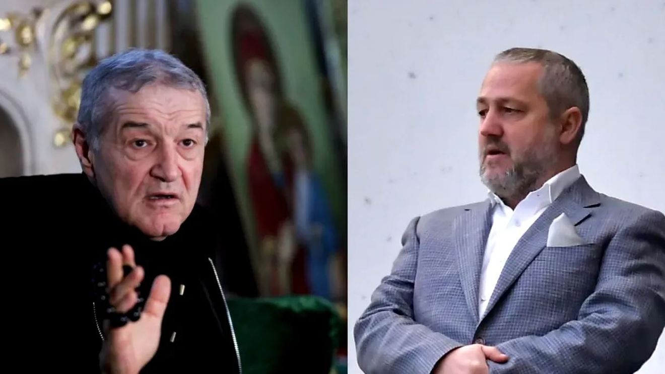 Mihai Rotaru l-a "înțepat" pe Gigi Becali, în direct, după ce a fost provocat din studio! „Nu ne punem poalele în cap la TV, cum fac alții”