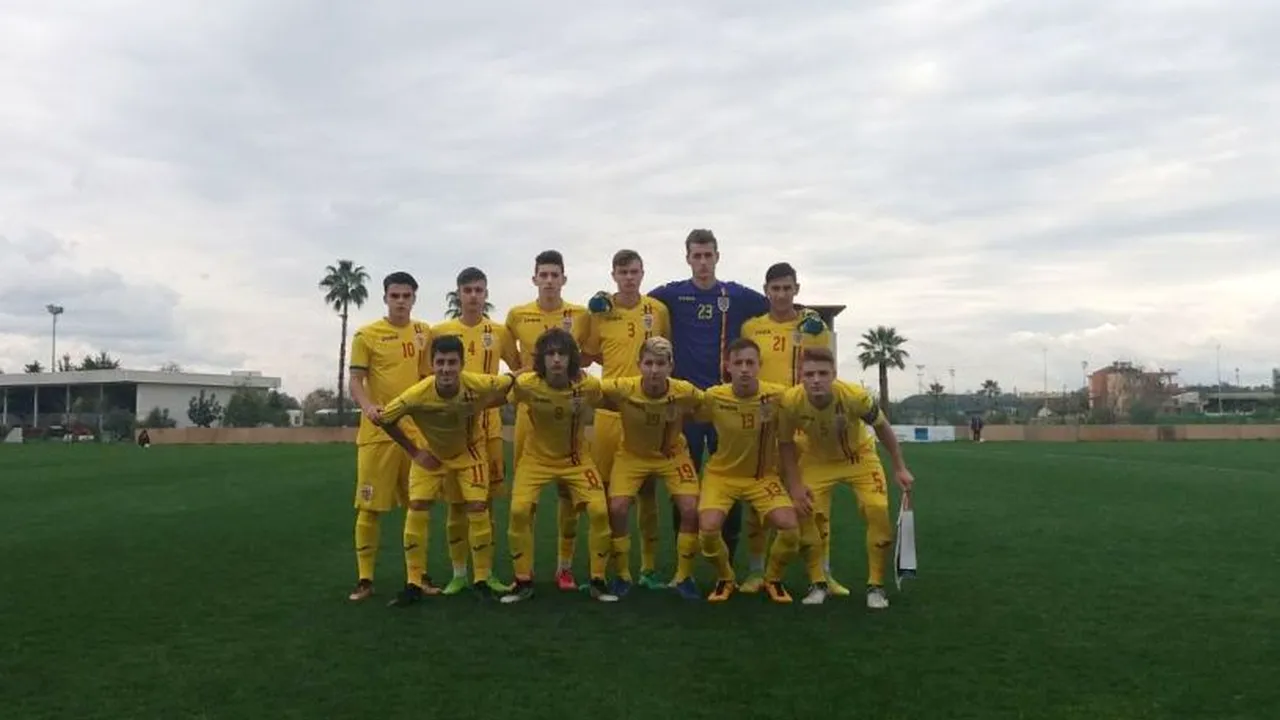 Naționala Under 17, zdrobită în amicalul cu Turcia! 