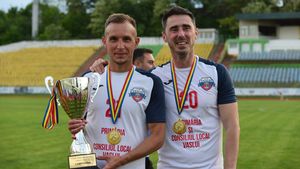 Fostul stelisto-dinamovist Vasile Buhăescu este proaspăt campion județean și se pregătește de barajul pentru promovare