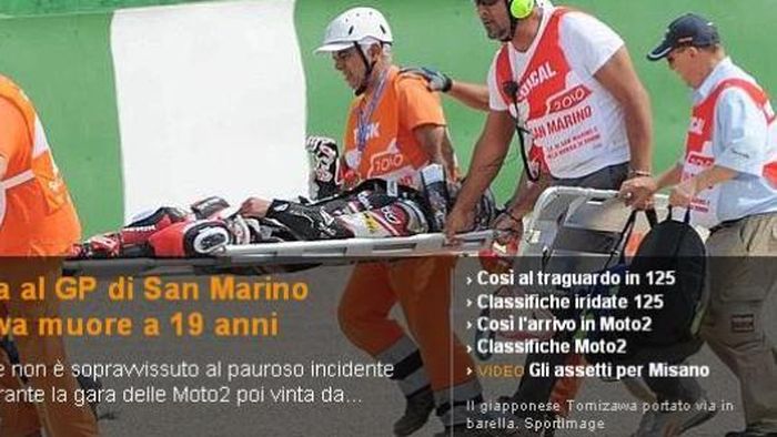 VIDEO** TRAGEDIE în Moto GP! Tomizawa a murit după un accident groaznic