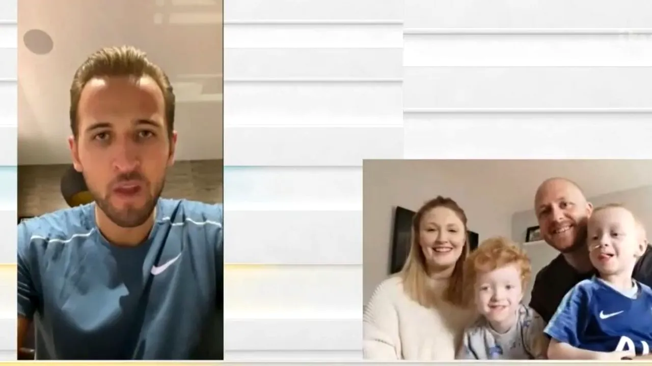 Harry Kane, gest superb pentru un copil bolnav de cancer, care a învins coronavirusul | VIDEO