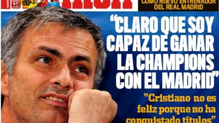 Mourinho: "Vreau 'Marele Șlem': titlul în Anglia, Italia și Spania"