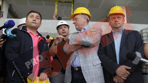 FOTO Nașu' în vizită la Cluj Arena:** "Pe un stadion ca acesta "U" va avea 15.000 de spectatori la fiecare meci"