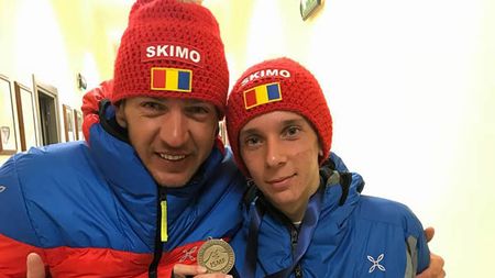 Premieră în schi-alpinism. Gheorghe Petruț Jinga, medalie de bronz la Campionatele Mondiale din Elveția, în proba vertical - cadeți