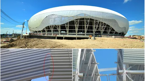 Doi ingineri care ridică stadioane în Europa fac o analiză devastatoare a arenei de 52 de milioane din Craiova: „Arcele nu stau în ax. Au încercat să ascundă problemele de geometrie. Siguranța poate fi afectată. Cine își asumă recepția?”. Răspunsul constructorului