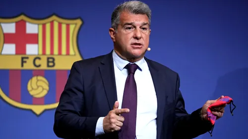 Declarație explozivă a președintelui Joan Laporta despre situația actuală a Barcelonei