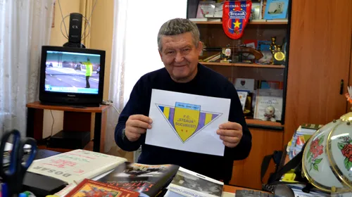Siglă și imn pentru Steaua. FOTO | Un colonel i-a trimis propunerea sa lui Gigi Becali, la Poarta Albă