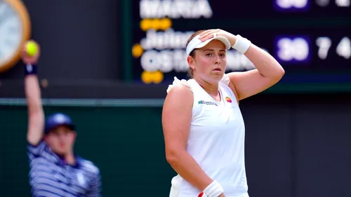 Lovitură de teatru în optimi la Wimbledon! Jelena Ostapenko, eliminată de o jucătoare de 34 de ani, mamă a doi copii | VIDEO