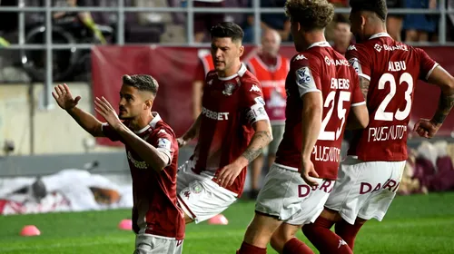 Rapid – CFR Cluj 3-1, în etapa a 10-a din Superliga | Albion Rrahmani, dublă de senzație pe Giulești. Claudiu Petrila, gol contra fostei sale echipe
