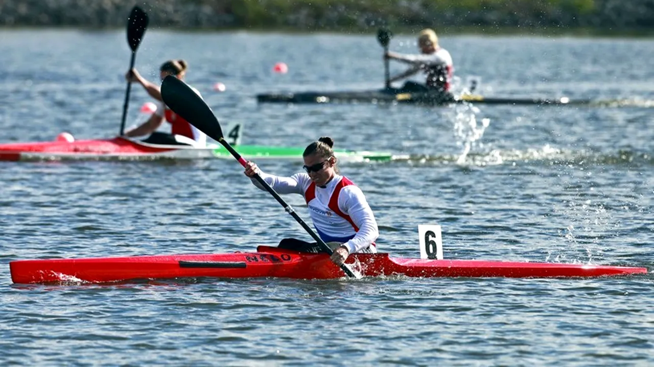 Petronela Borha și Elena Meroniac, medalie de aur la K2 la CE de kaiac-canoe