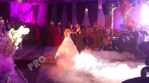 VIDEO** de la nunta anului! „Atotstivuitorul” Borcea la proba de „învârtit” mireasa! :) Alina Vidican le-a arătat invitaților lenjeria intimă