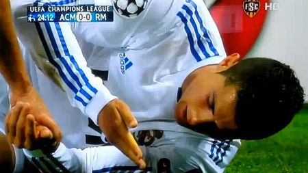 VIDEO Ronaldo a jucat teatru pe San Siro!** Vezi o nouă simulare marca CR7