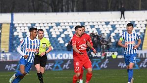 Poli Iași - FC Hermannstadt 0-2, în etapa a 23-a din Superliga. Sibienii se impun în Copou după golurile lui Ianis Stoica și Tiago Goncalves