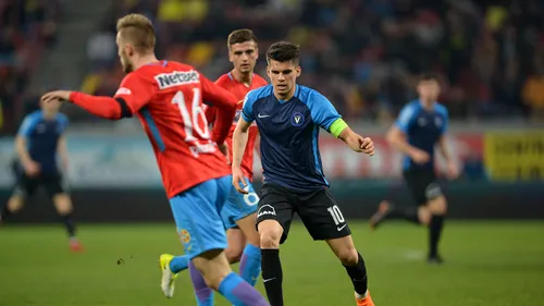 Viitorul - FCSB 1-4. Coman, Man, Benzar și Rusescu duc echipa lui Dică pe primul loc! Ambii portari titulari s-au accidentat, Ghiță a fost eliminat în minutul 5