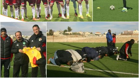 REPORTAJ | Cum a ajuns un fost jucător al echipei lui Hagi cel mai longeviv român din fotbalul iordanian. "Să joci în lumea arabă nu e așa ușor. Sunt apreciat aici". Coechipierii săi se roagă pe teren, iar suporterii le fac cadouri la antrenament


