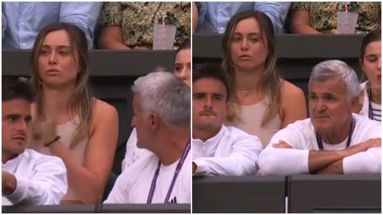 Scene de necrezut în loja lui Stefanos Tsitsipas, cu Paula Badosa și „socrul" ei în prim-plan! Imaginile virale surprinse la Wimbledon | VIDEO