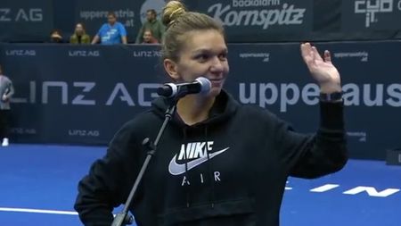 Simona Halep a făcut show după calificarea în semifinale la Linz: „Mi-am uitat echipamentul acasă!" Ce scuză a găsit pentru reacțiile nervoase: „N-a fost frumos, dar..." VIDEO