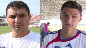 EXCLUSIV | "Combinație braziliană, Bebeto - Romario!". Ionel Ganea, reacție genială după ce fiul său a reușit o dublă pentru Viitorul | VIDEO
