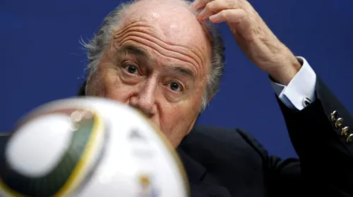 Blatter ascunde gunoiul sub preș: „FIFA e incoruptibilă, Anglia nu știe să piardă”
