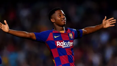 Ansu Fati l-a făcut deja uitat pe Neymar: 