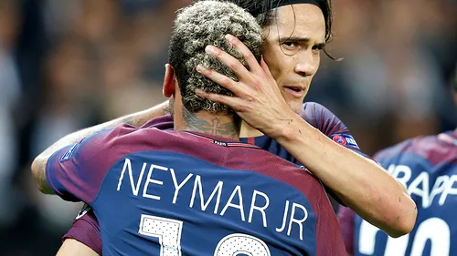 FOTO | PSG a primit din nou penalty. Cum a reacționat Cavani după ce Neymar a executat lovitura de la 11 metri. VIDEO | Brazilianul a înscris și un gol fabulos din lovitură liberă