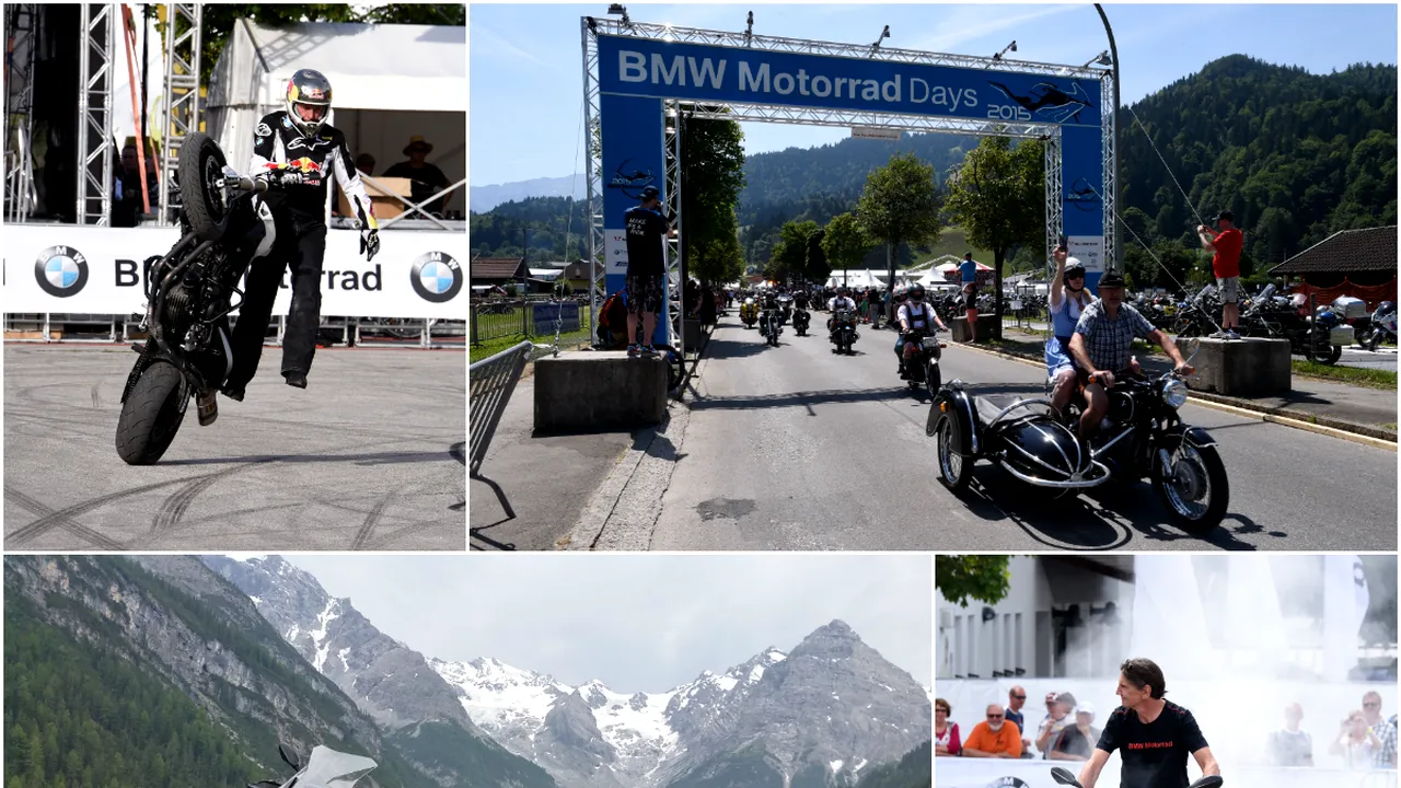 REPORTAJ | În drum spre BMW Motorrad Days: 6 motociclete, 1500 de kilometri prin Alpi și o întrunire moto de legendă. ProSport a testat noul R1200 GS în drum spre Garmisch-Partenkirchen