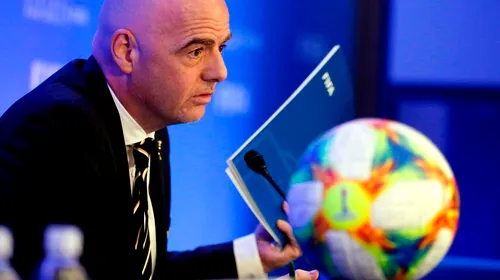 Infantino trimite „bezele” la Casa Fotbalului. Valeriu Argăseală e numai „ochi și urechi” | FOTO