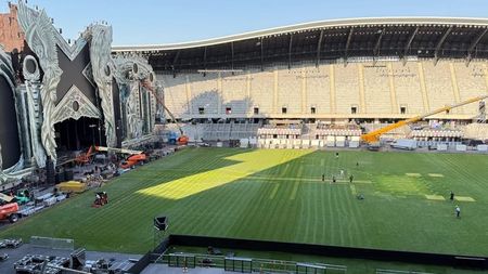 Imaginile pe care le așteptau fanii lui „U” Cluj. Cum arată gazonul de pe Cluj Arena, după Untold