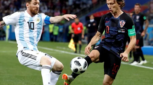 Luka Modric le-a spus argentinienilor în față unde au pierdut meciul. Jucătorul  esențial care a fost anihilat. 