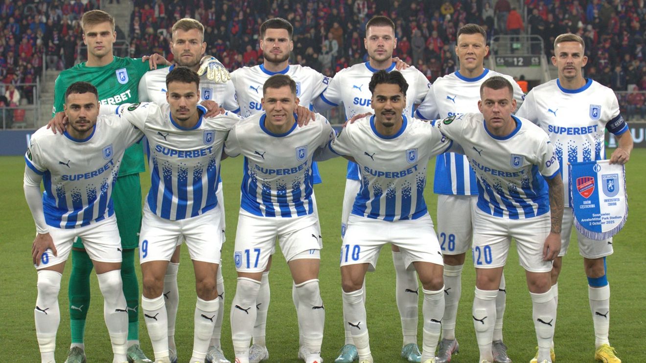 Universitatea Craiova, campioana României. Lovitură grea pentru FCSB şi Rapid din partea experților în date