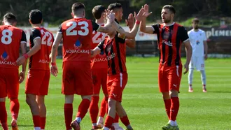 ACSM Reșița continuă seria pozitivă în play-out și după partida de la Afumați: rămâne pe locul 1 în Grupa B. Valentin Ciucur: ”Am avut și noroc, ei au lovit bara în minutul 90+1”