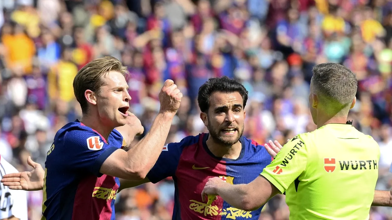 Scandal imens la Barcelona – Real Madrid. Două goluri contestate au rămas pe tabelă